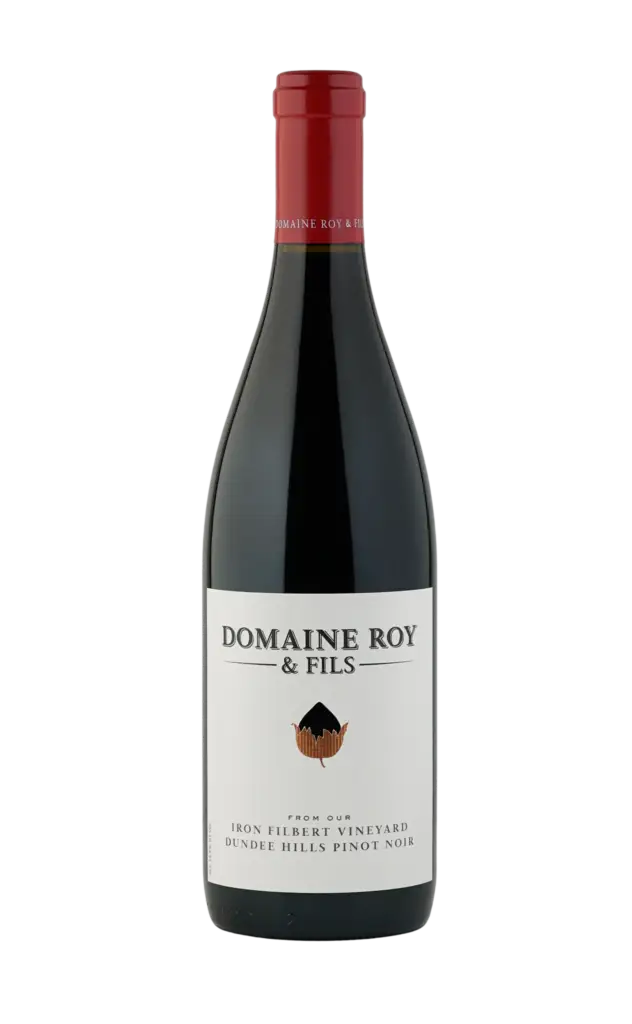Bottle of Domaine Roy & Fils red wine featuring a classic label design, ideal for wine enthusiasts and collectors.